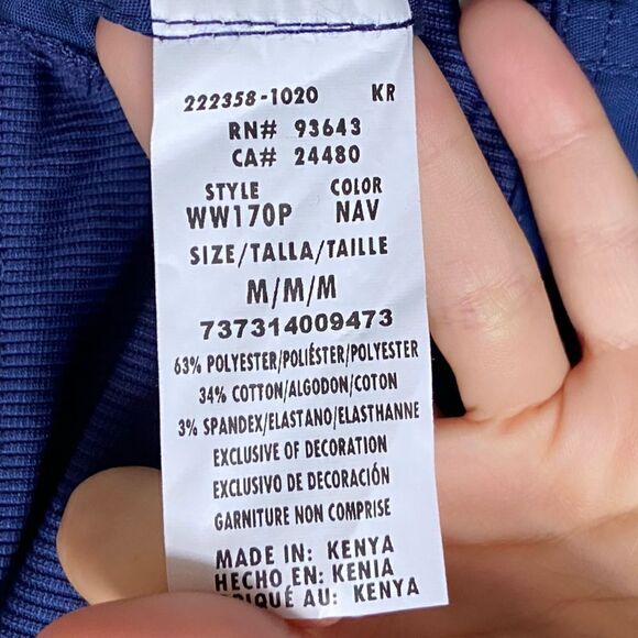 Cherokee Blue Pants Track Pants Joggers Mid Rise Size M - Picture 7 of 11